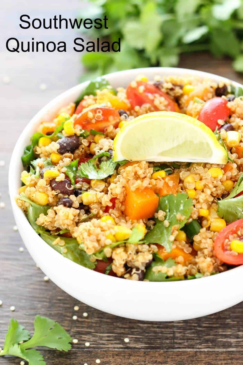 Southwest Quinoa Salad - I Heart Nap Time