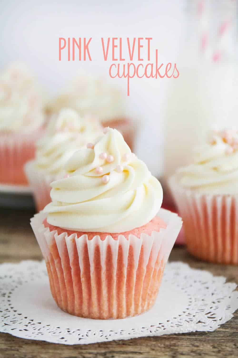 Pink Velvet Cupcakes - I Heart Nap Time