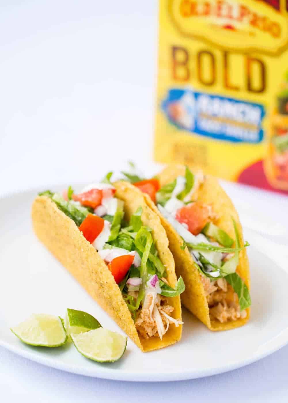 Slow Cooker Ranch Chicken Tacos I Heart Nap Time