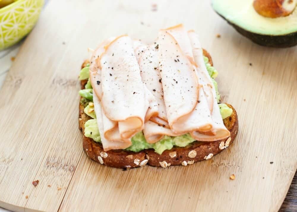 Turkey and Avocado Toast - I Heart Nap Time