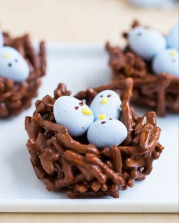 chocolate egg nest