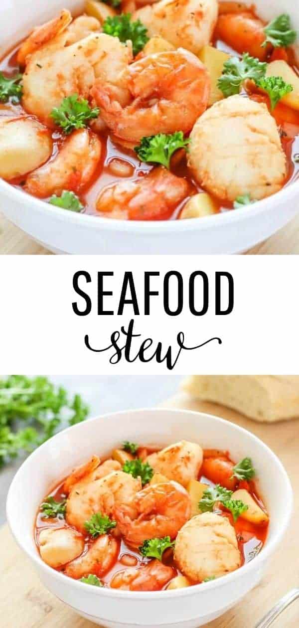 Slow Cooker Seafood Stew Recipe I Heart Naptime