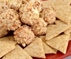 Recipe for Mini Bacon Ranch Cheese Ball Bites