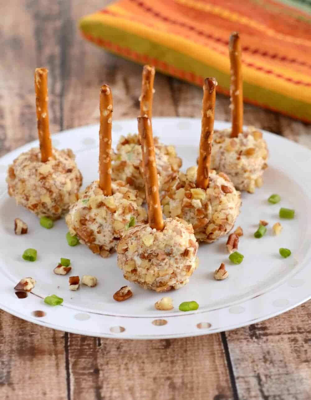 Mini Ranch Bacon Cheese Ball Bites - I Heart Nap Time