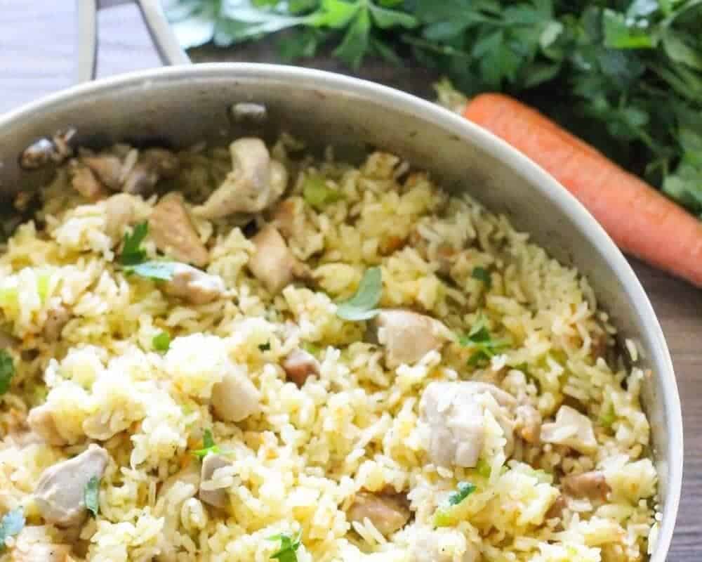 image of one-pot chicken and rice