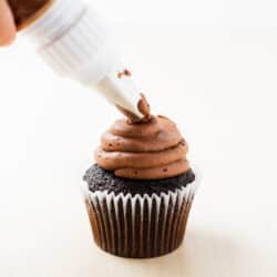 Chocolate buttercream frosting ...creamy, rich and irresistible! This is the BEST recipe!