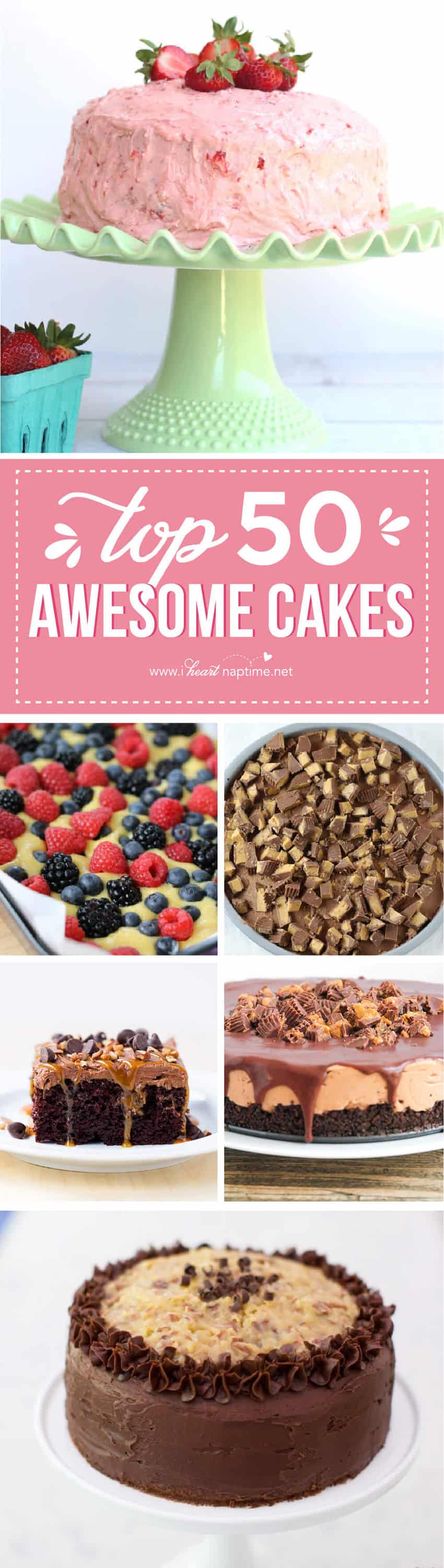 Top 50 Awesome Cakes