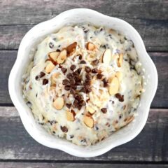 Almond Joy Dip - a sweet and creamy dip that is loaded with yummy ingredients!