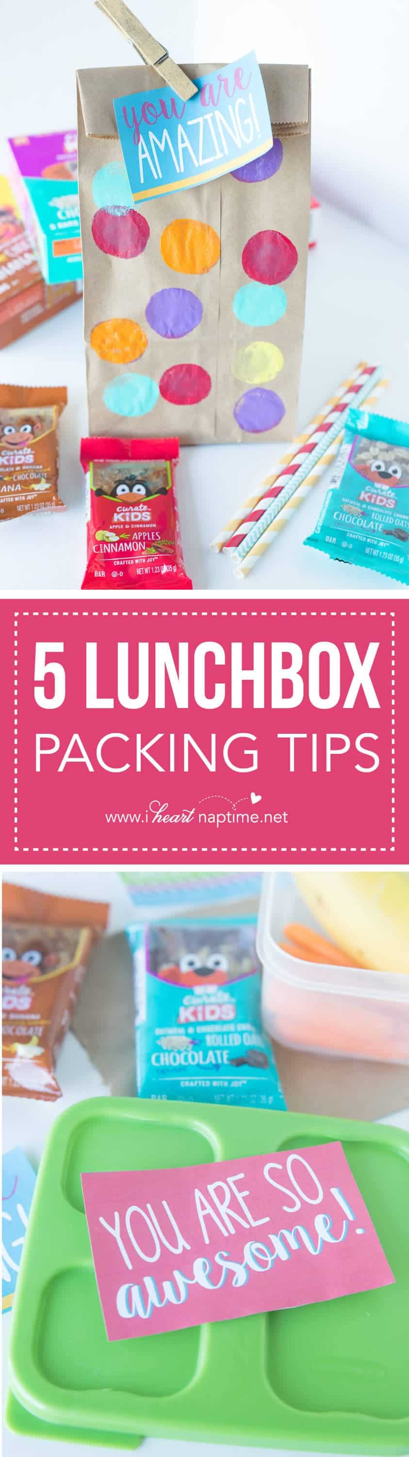 5 Lunchbox Packing Tips - I Heart Nap Time