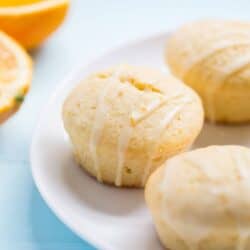 Glazed Orange Muffins... delicious and a perfect way to start the day or a mid-day snack