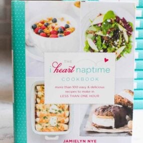 close up of The I Heart Naptime Cookbook