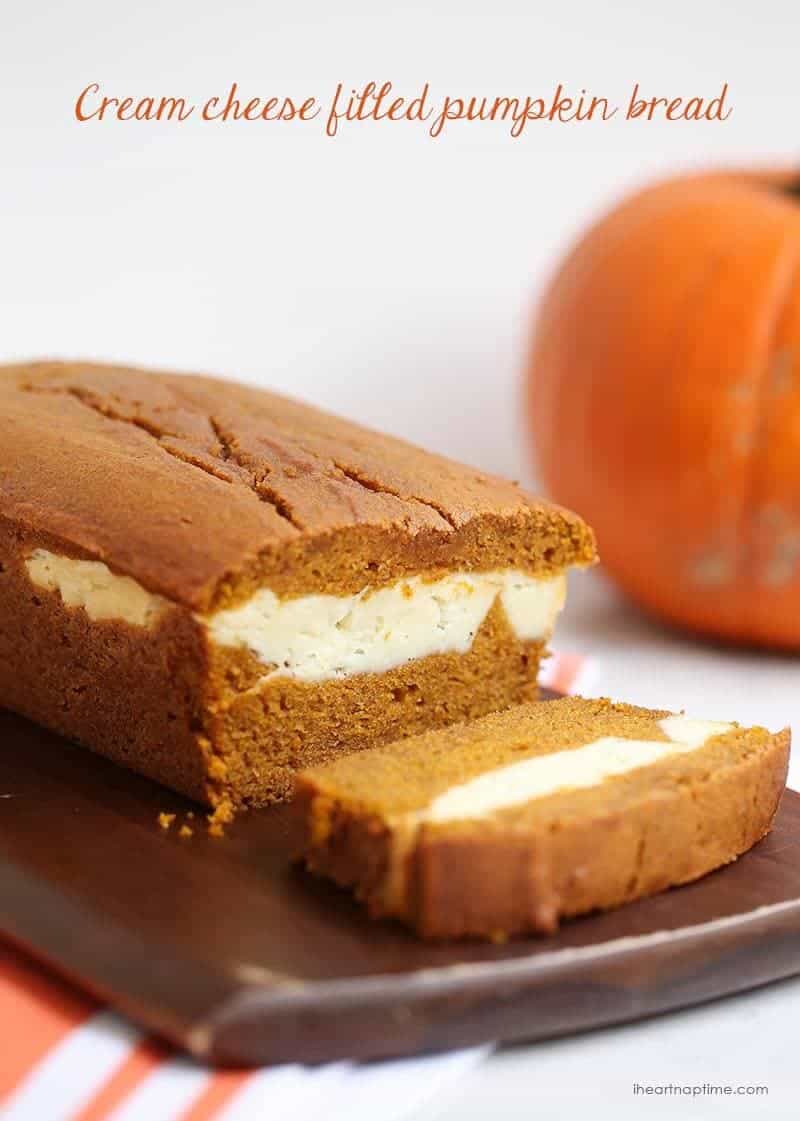 Pumpkin Cream Cheese Bread I Heart Naptime