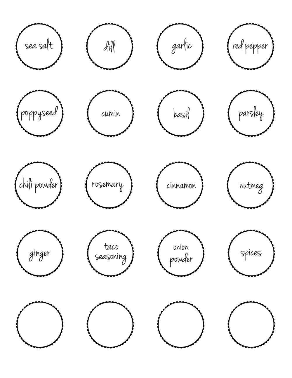 book template i heart nap time spice label template