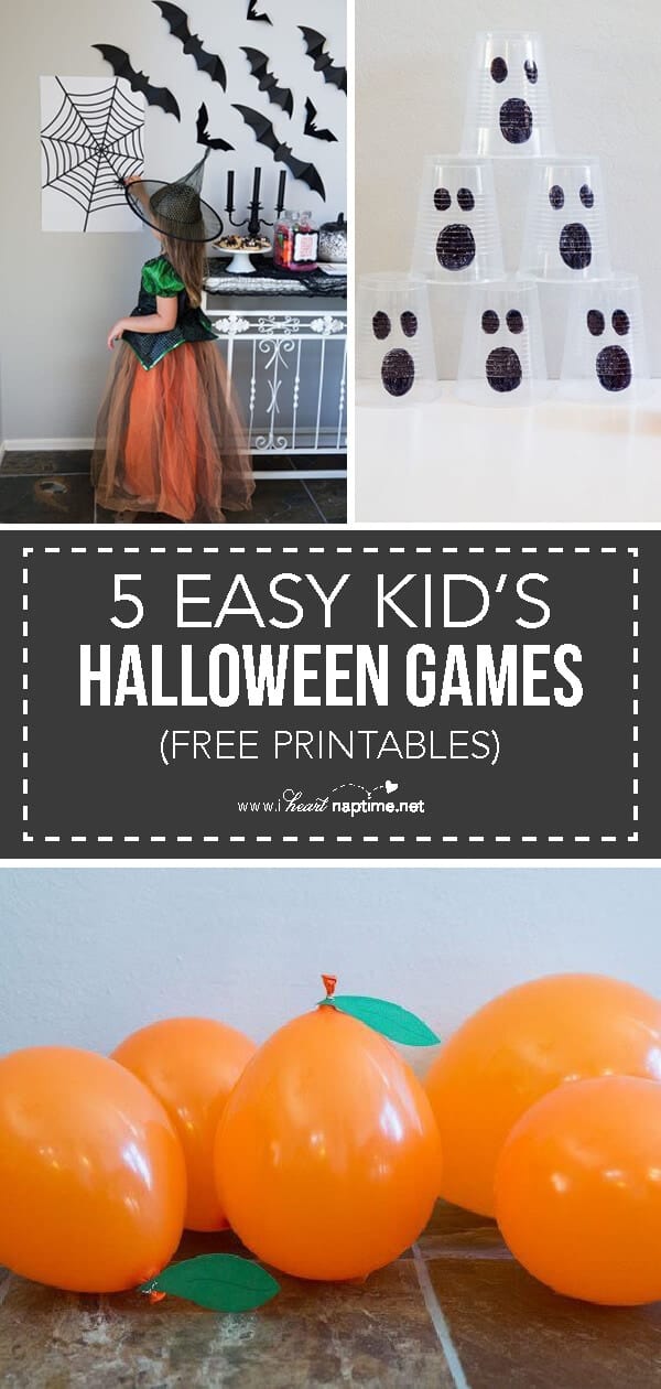 5 Uncomplicated Young children Halloween Game titles - I Centre Nap Year image about Free Printable Halloween Games referred to as 5 Uncomplicated Young children Halloween Game titles - I Center Nap Season