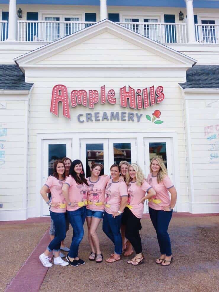 Ample Hills Creamery on The Boardwalk was simply amazing. All the flavors were delicious, and the pretzel cones were the perfect compliment.