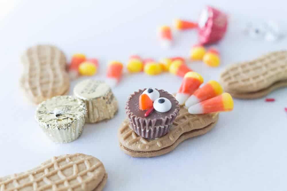 Easy Nutter Butter Turkey Cookies I Heart Naptime