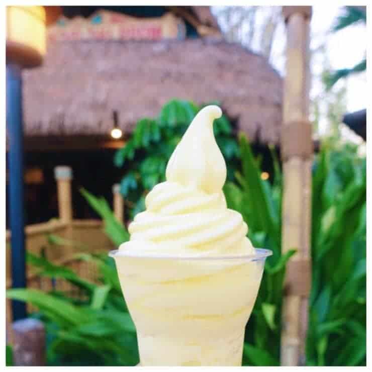 The Dole floats from Aloha Isle (near Pirates of the Caribbean) are an absolute must when visiting Disney. 