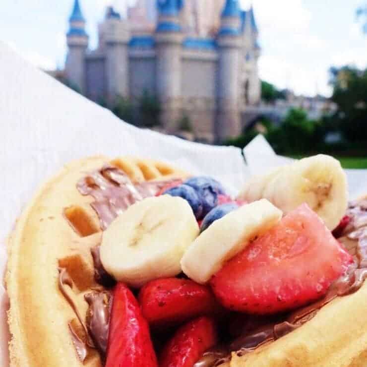 nutella waffle sandwich from Sleepy Hallow at Magic Kingdom was heaven.