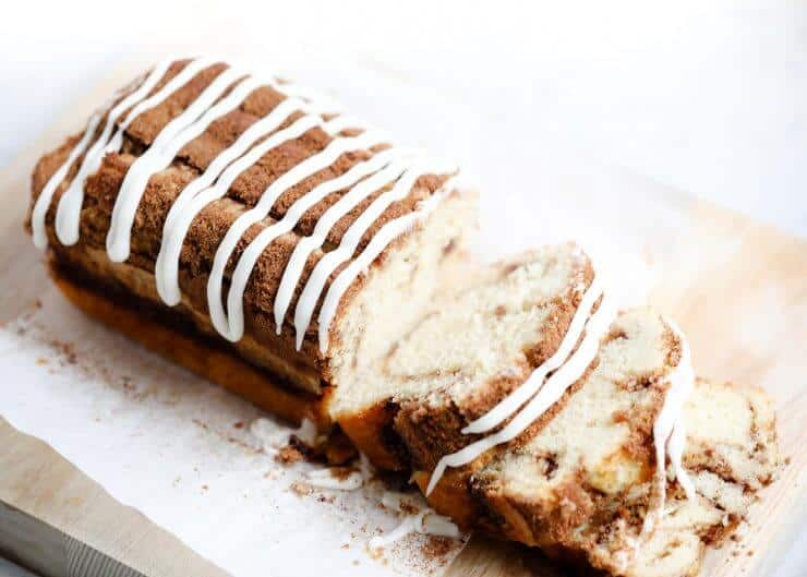 cinnamon swirl quick bread