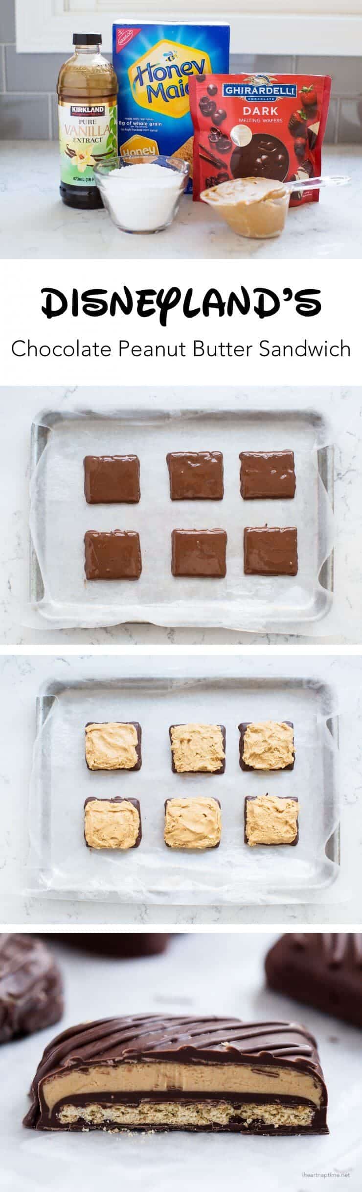 Disneyland's Chocolate Peanut Butter Sandwich I Heart Nap Time