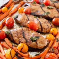 EASY Sheet Pan Chicken Thighs - I Heart Naptime