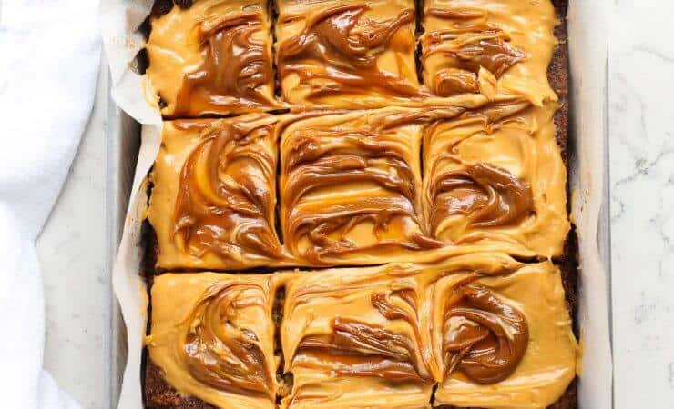 Carrot Cake with Caramel Cream Cheese Frosting ...the perfect dessert to make for Easter Sunday or any celebration!