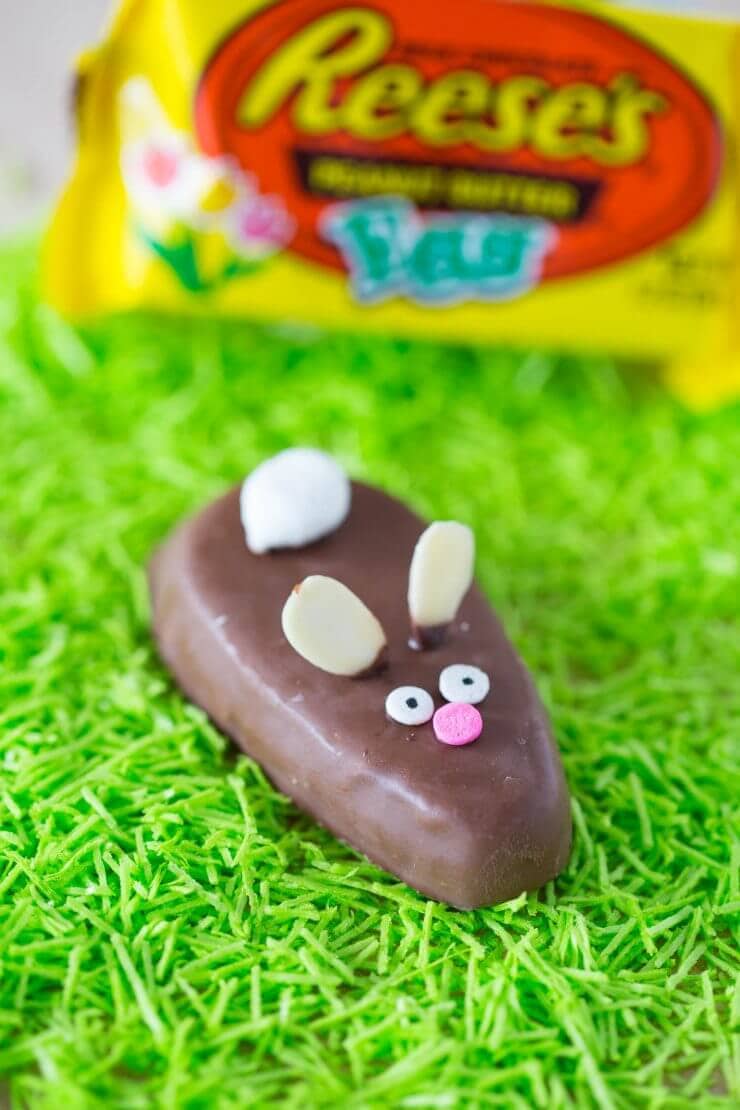 Easter bunny treats + 25 Easter Crafts for Kids - Fun-filled Easter activities for you and your child to do together!