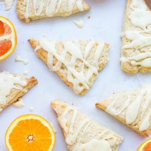 Orange scones + Top 50 Easter Brunch Recipes that will please every guest on your list!