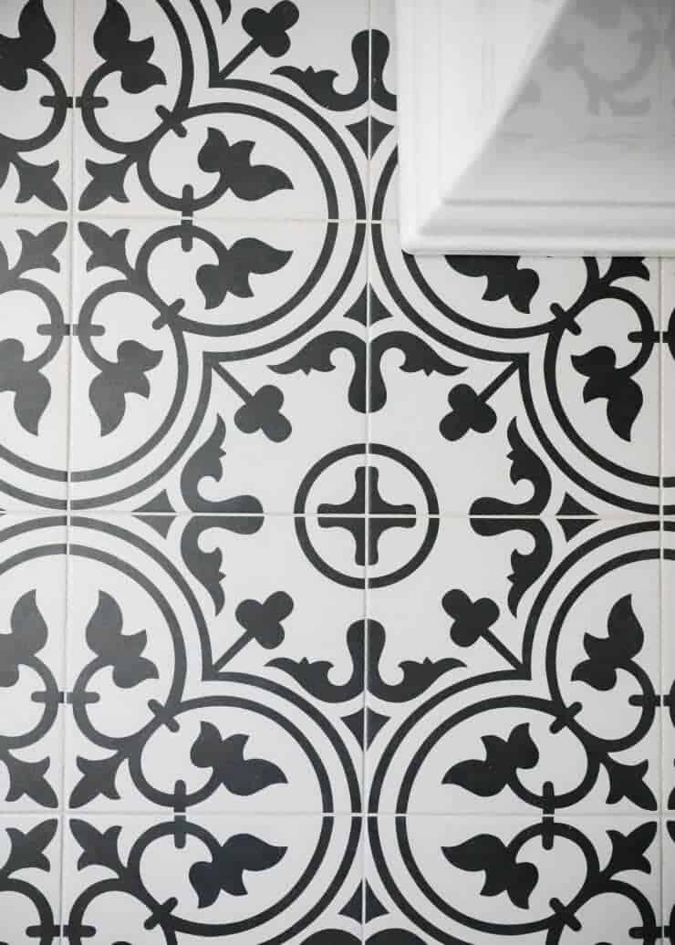 Black and White Bathroom - I Heart Nap Time Black and White Bathroom - I Heart Nap Time