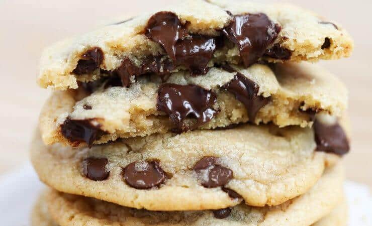 The BEST Brown Butter Chocolate Chip Cookies ...soft, chewy and slightly crispy around the edges. These have the perfect flavor and tons of chocolate!
