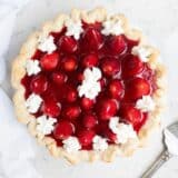 Fresh Strawberry Pie + 50 Delicious Berry Recipes… refreshingly sweet treats that you can enjoy all summer long!