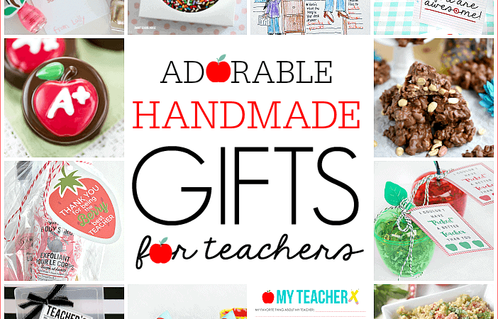 All About My Teacher Printable ...the perfect gift for teacher appreciation! 12 Handmade Teacher Gifts and $300 PayPal Giveaway!