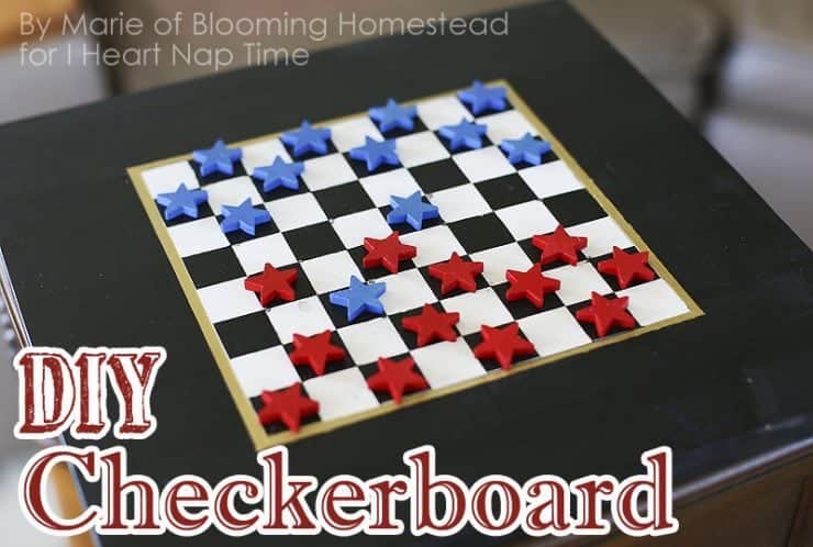 DIY Checker Board Game 50 Festive Memorial Day BBQ Ideascreative Ways DIY Checker Board Game 50 Festive Memorial Day BBQ Ideascreative Ways