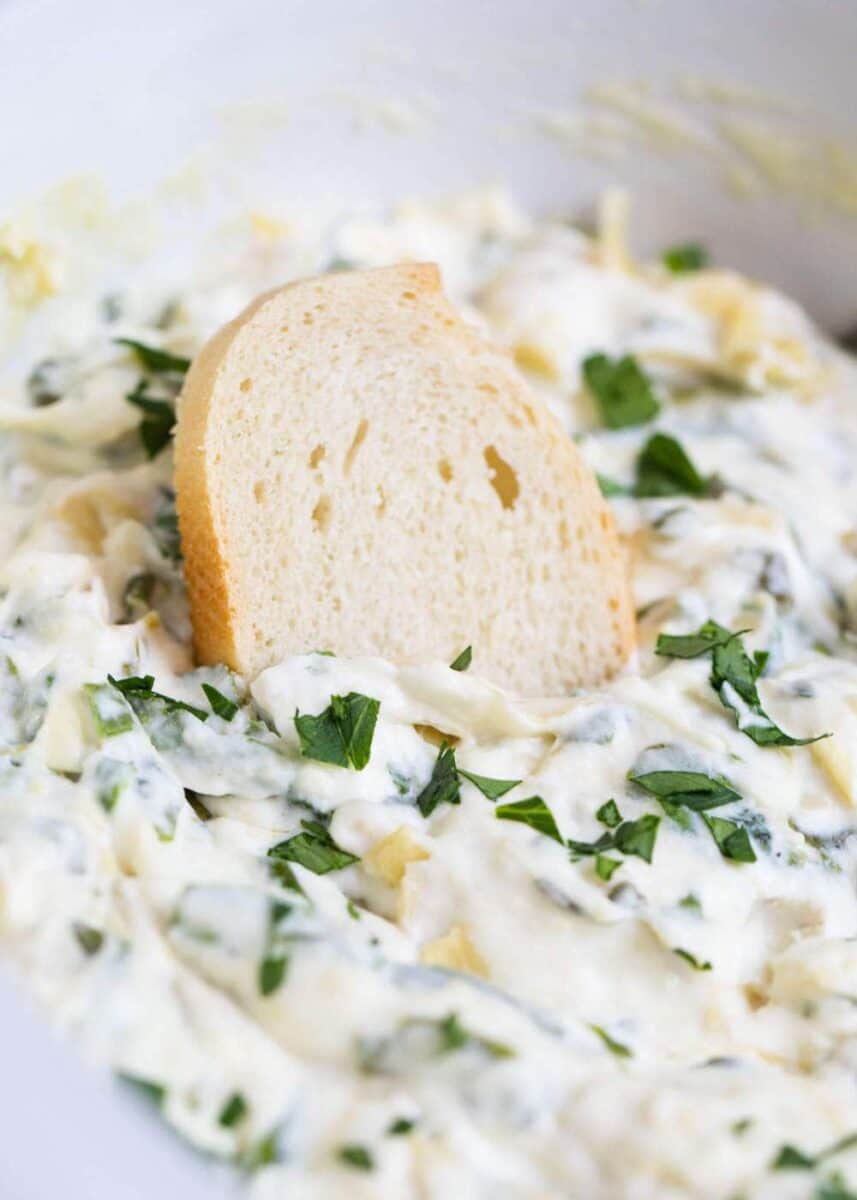 Slow Cooker Spinach Artichoke Dip - I Heart Naptime