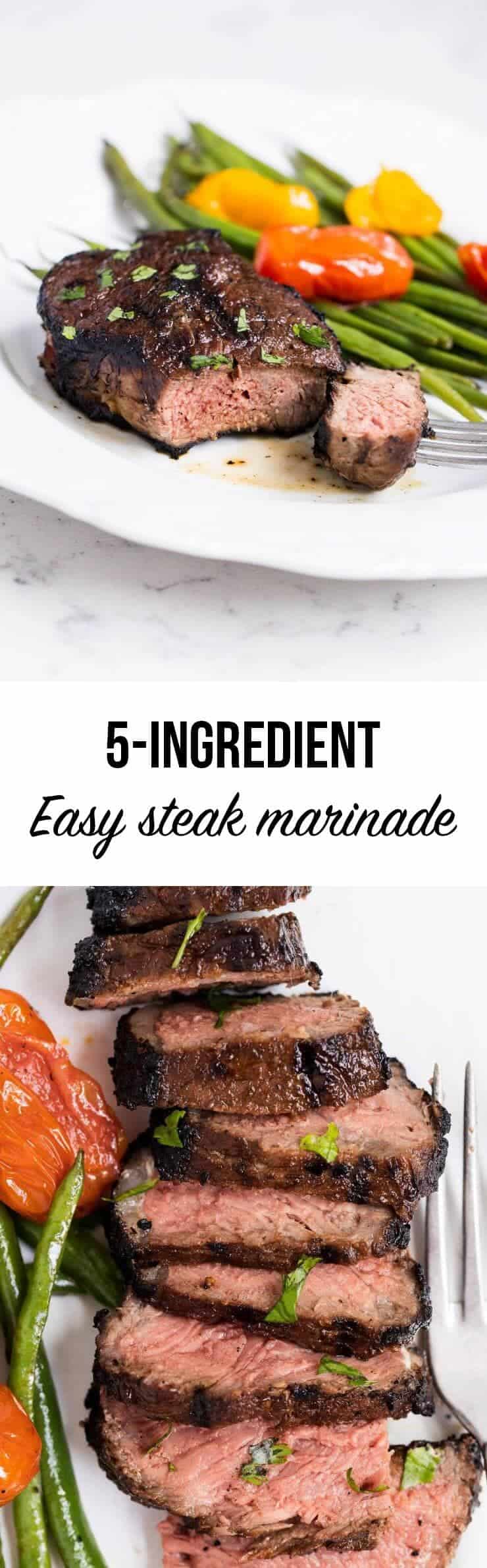 Easy Steak Marinade 5 Ingredients I Heart Naptime