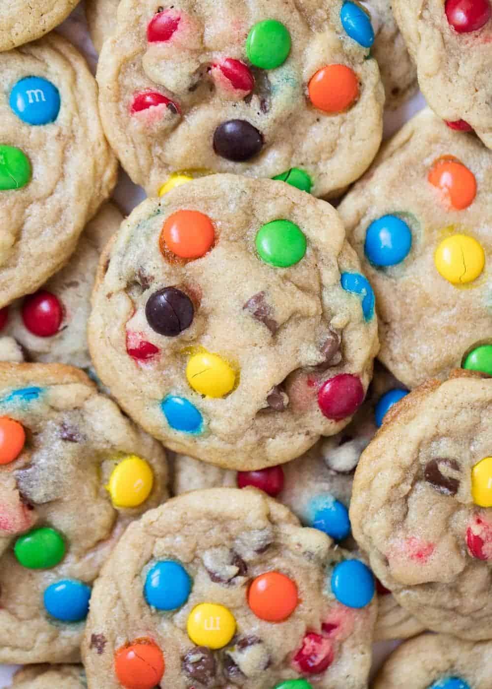 m&m cookie