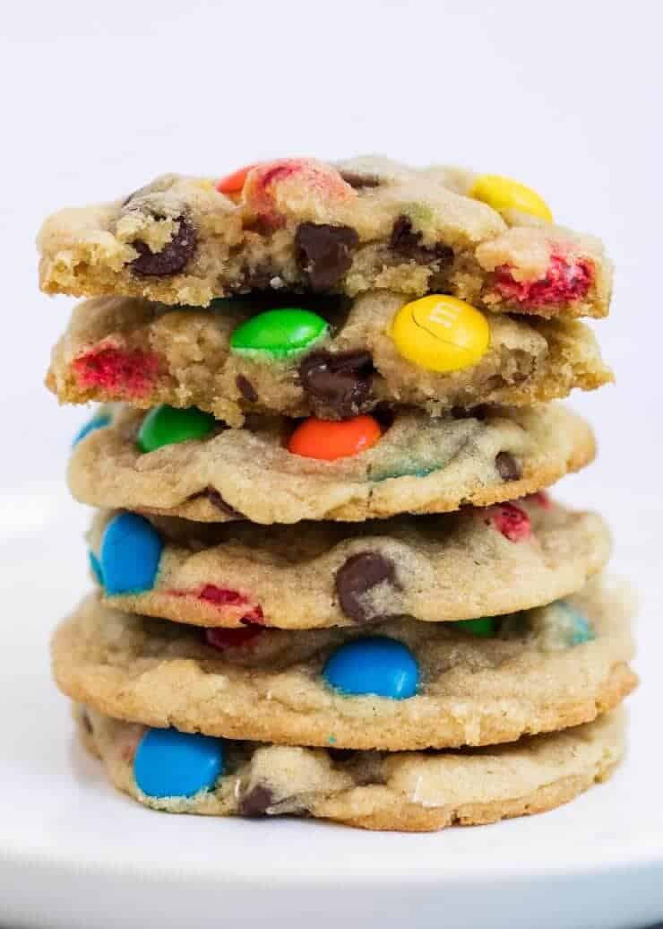 BEST M&M cookies - I Heart Nap Time