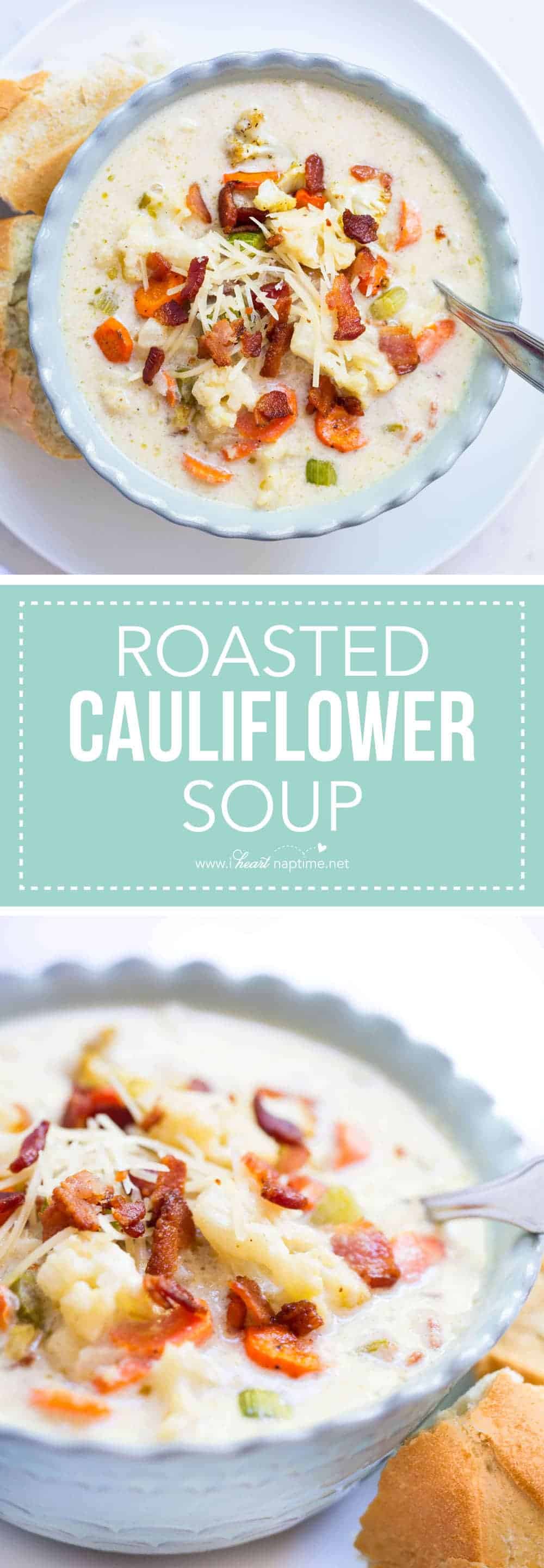roasted cauliflower soup