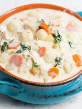 chicken gnocchi soup