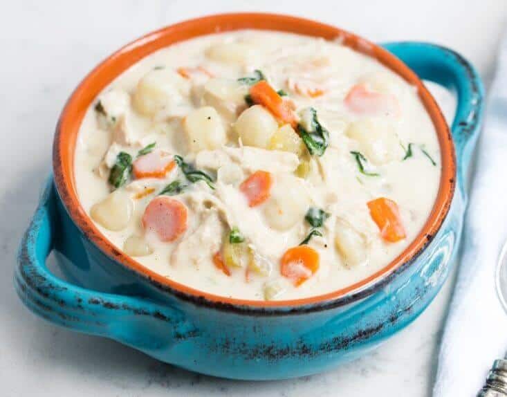 chicken gnocchi soup