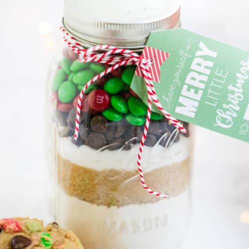 DIY Christmas Cookie Mason Jar Decoration Kit with 4 recipe options –  CanningCrafts