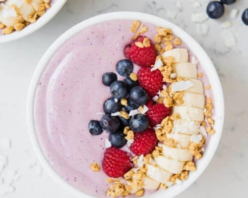 Easy Mango Smoothie Bowl I Heart Naptime