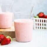 strawberry banana smoothie