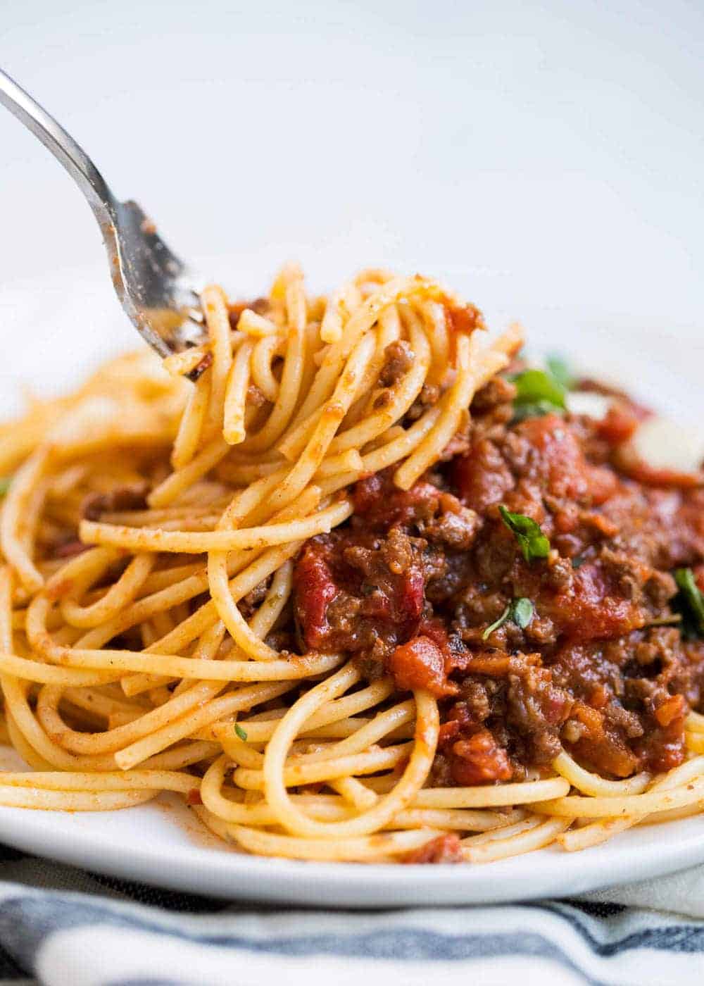 Easy One Pot Homemade Bolognese Sauce I Heart Naptime