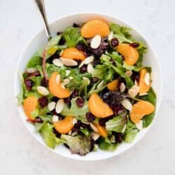 Mandarin Orange Salad w/ Orange Vinaigrette - I Heart Naptime