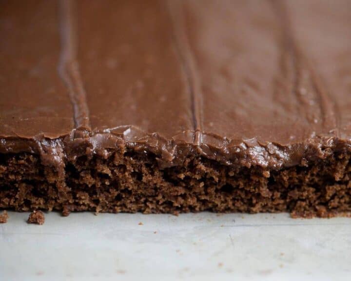Texas chocolate sheet cake 