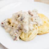 biscuits and gravy