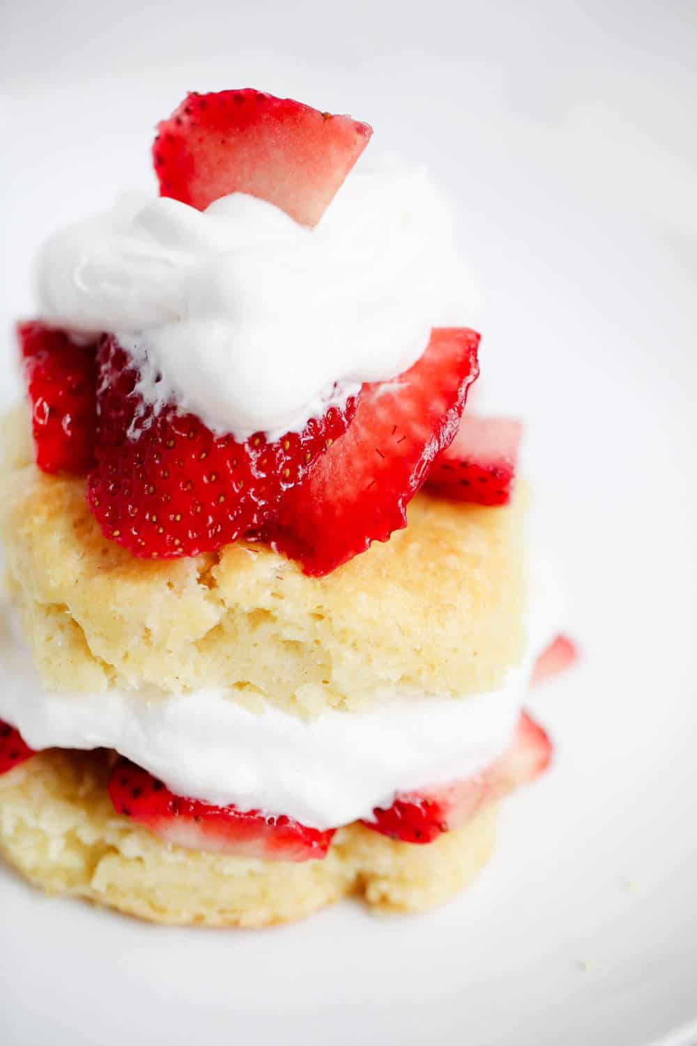 Strawberry shortcake biscuits.