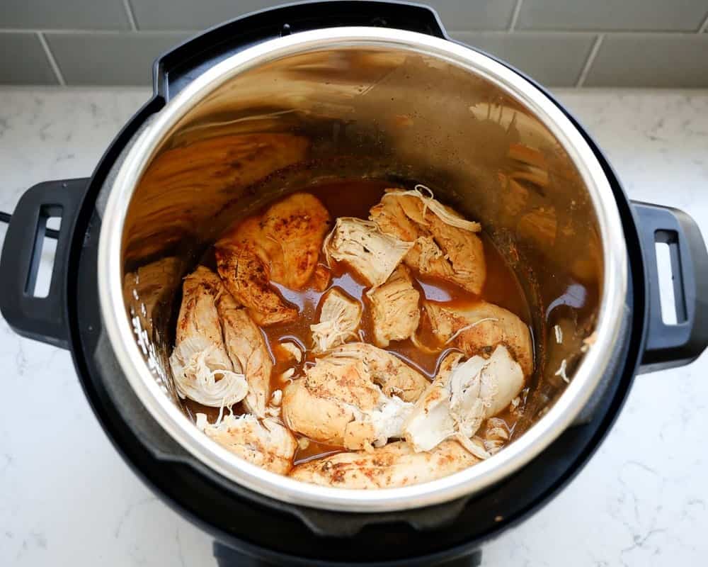 Instant pot shredded chicken.