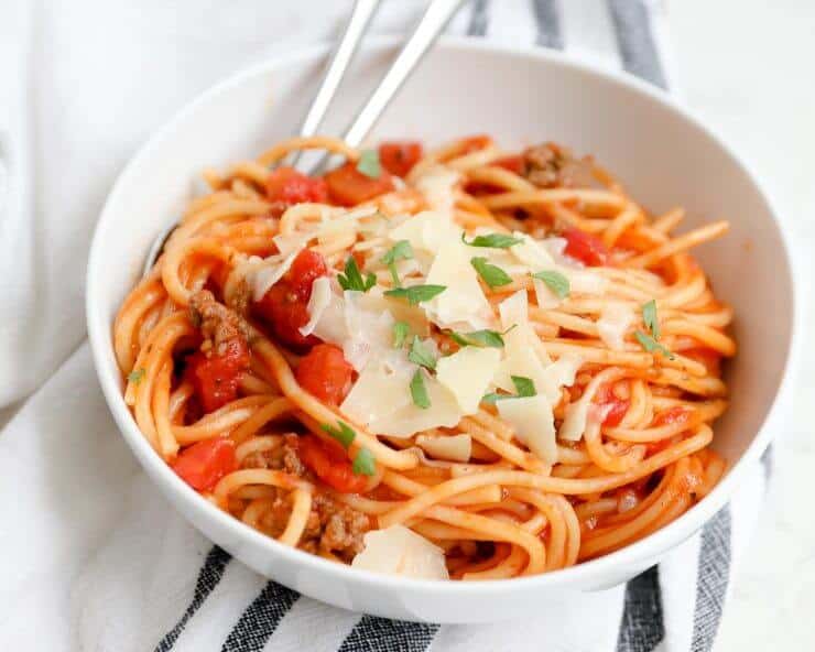 Instant Pot Spaghetti I Heart Naptime